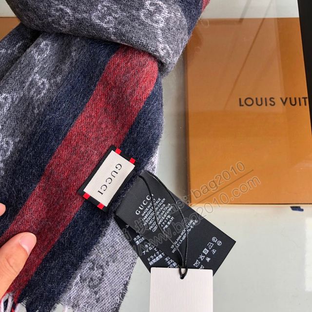GUCCI圍巾 古馳最新款 高原山羊絨 小蜜蜂元素時尚百搭圍巾 男女同款  llwj6808